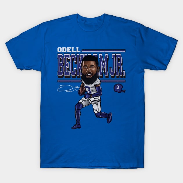 Odell Beckham Jr. Los Angeles R Cartoon T-Shirt by Buya_Hamkac